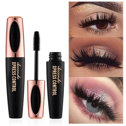 Hot 4D Black Mascara Rimel 3d Thick Lengthening Eyelash Extension Waterproof Long Lasting Eyes  Cosmetics Makeup