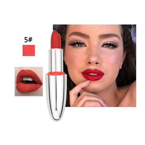 matte lipstick lipstick waterproof velvet lipstick glossy brown nude matte lip makeup lasting lipstick