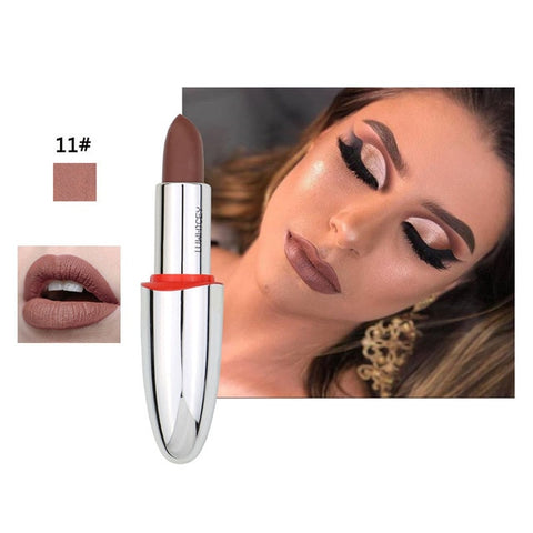 matte lipstick lipstick waterproof velvet lipstick glossy brown nude matte lip makeup lasting lipstick